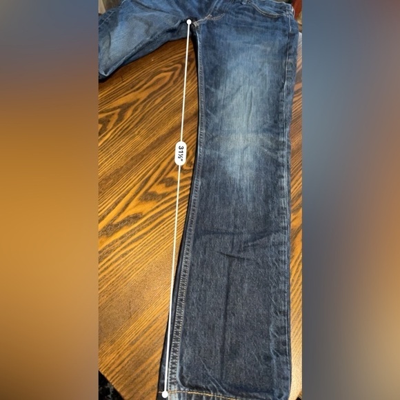 Levi's® 511 Blue Jeans Men’s Size 32 X 34 medium wash slim classic - Picture 11 of 16